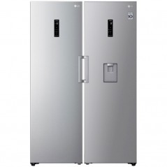 یخچال فریزر ال جی F411 و B414 نقره ای