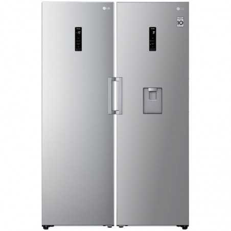 یخچال فریزر ال جی F411 و B414 نقره ای