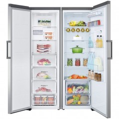 یخچال فریزر ال جی F411 و B414 نقره ای