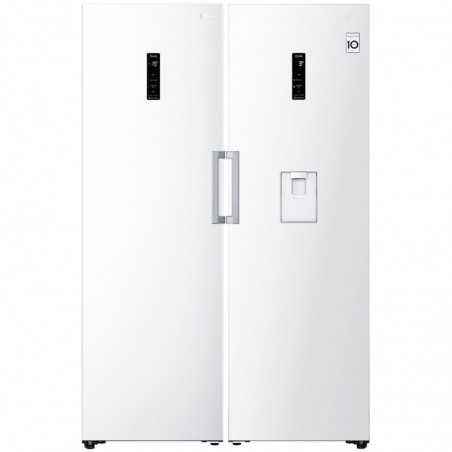 یخچال فریزر ال جی F411 و B414 سفید