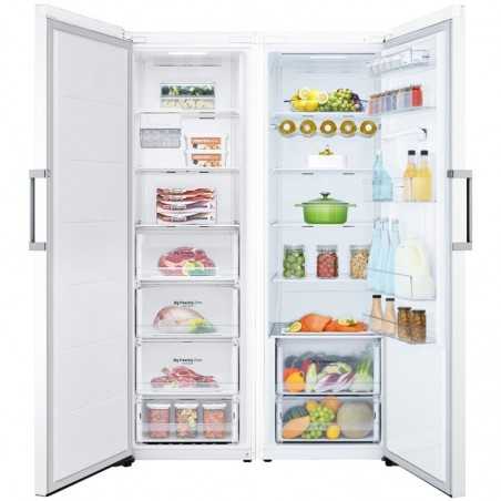 یخچال فریزر ال جی F411 و B414 سفید